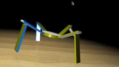 Artificial Neural Network controlled Simulated Robot