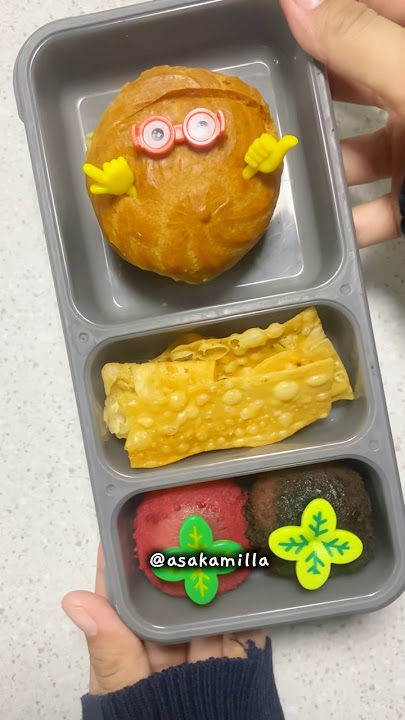 #idebekal #bekalsekolah #kuetradisional #kuebasah #lunch #lunchbox #bento #bentobox #lunchboxrecipe