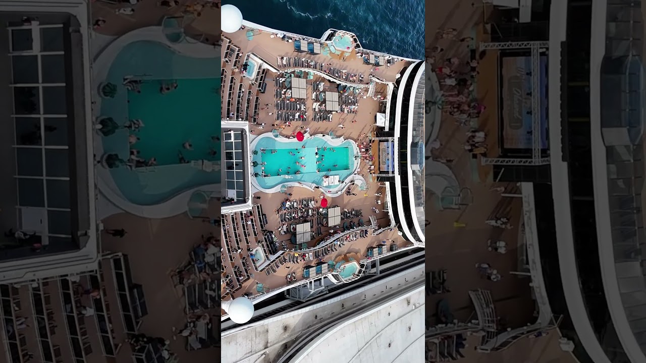 Is this just big enough for you? MSC World America in Miami 😎