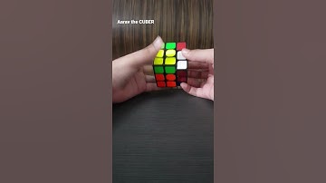 Doing R:a perm in 3x3 cube||Aarav the CUBER|| #cube#shorts#ytshorts