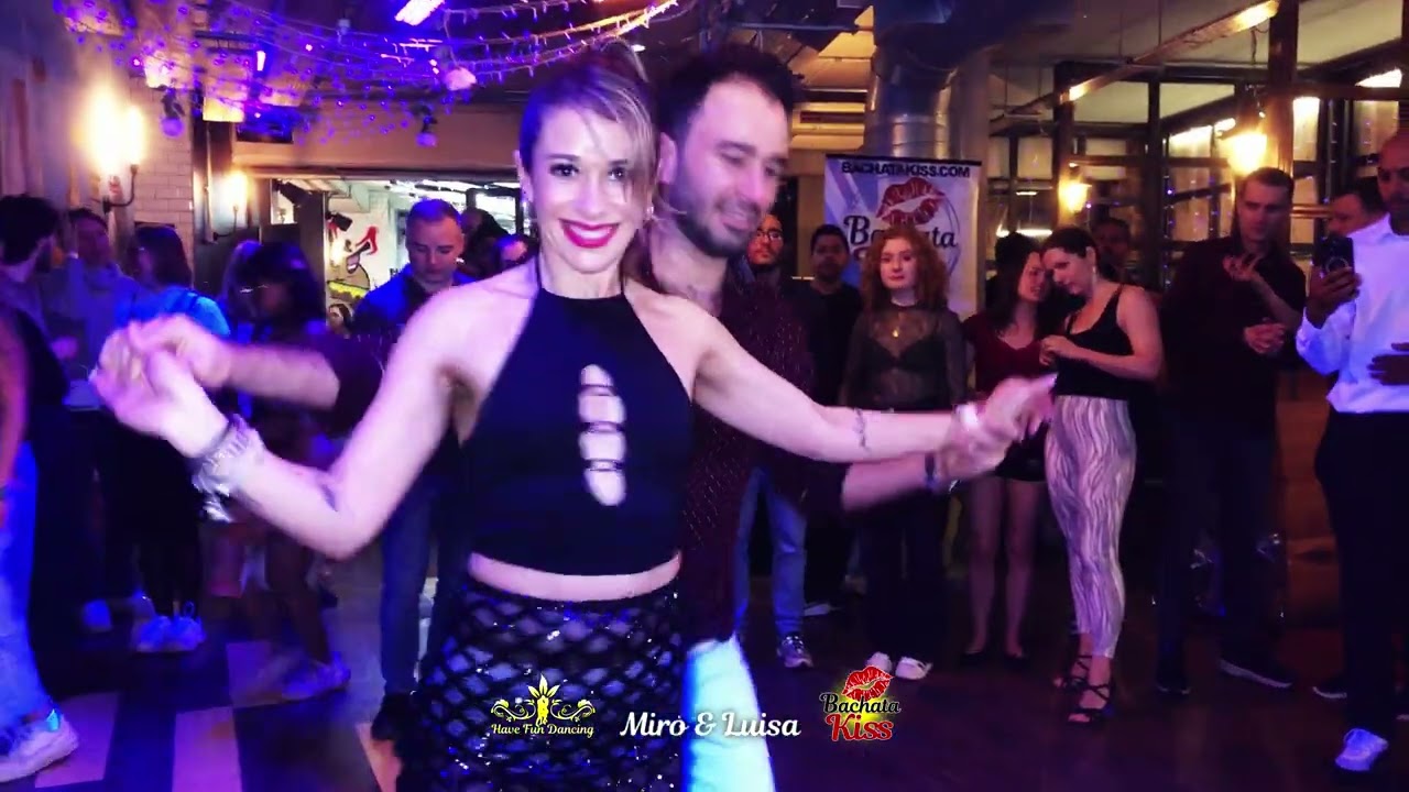 Bachata dance by Miro & Luisa at Bachata Kiss💋 in London.#bachata #dance #party #london