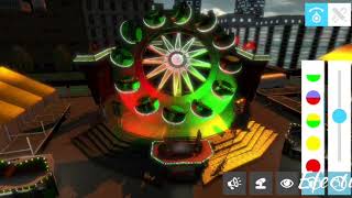 Funfair Ride Simulator 4 - Flipping Disc [NIGHT] {Blue Peew} screenshot 5