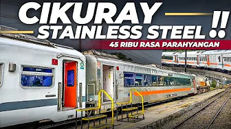BANDUNG - JAKARTA 45 RIBU RASA PARAHYANGAN ‼️ HOKI BANGET WKWKWK | Trip KA Cikuray Bandung - Jakarta