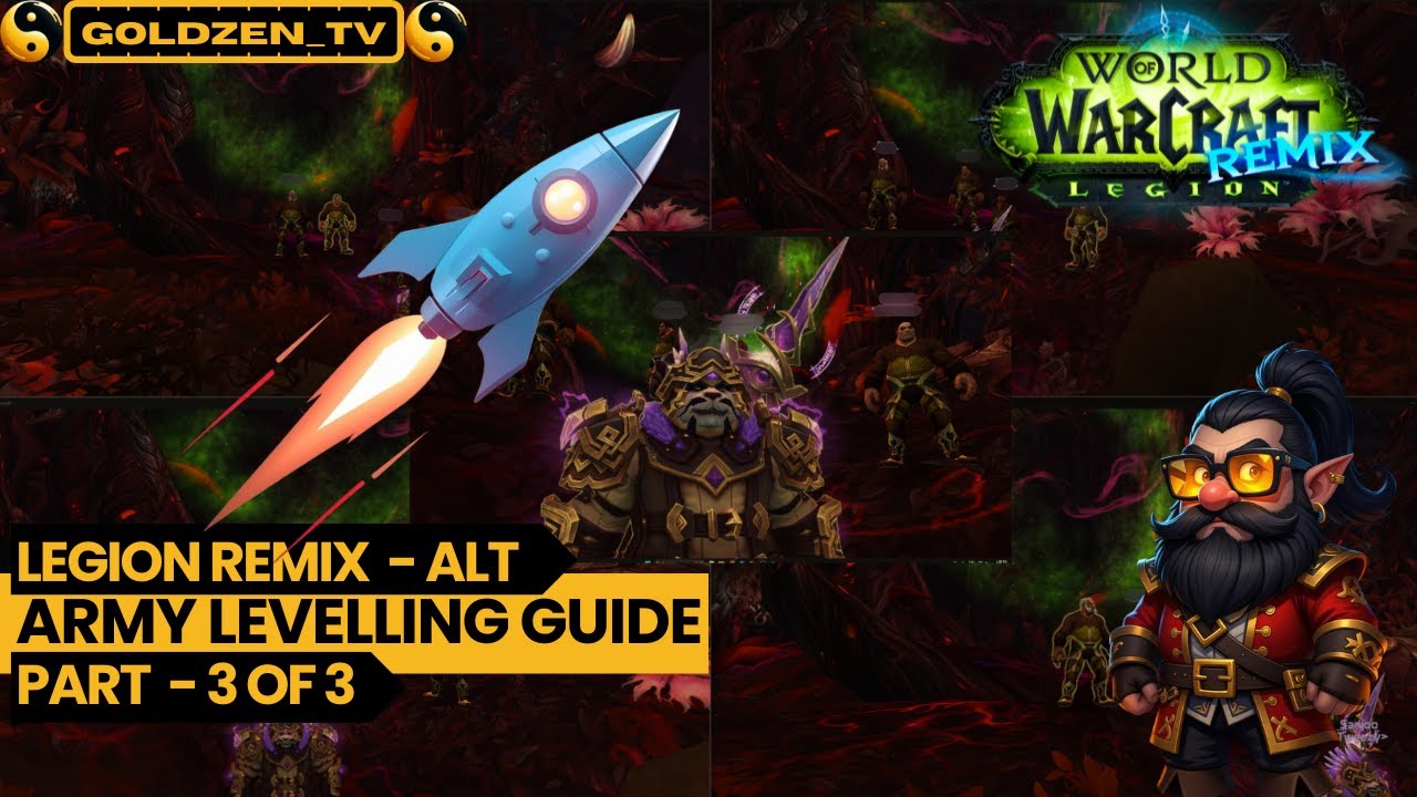 Руководство по прокачке альтернативных персонажей в Legion Remix — Часть 3: Одновременная прокачк...