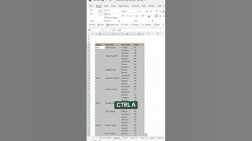 How to fill all blank cells in your data table at once. 🤯 #excel #tutorial #exceltips