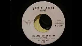 syl johnson the love i found in you special agent