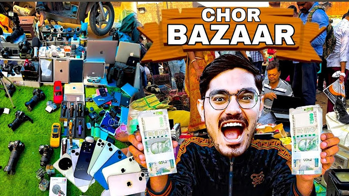 Chor Bazaar Shopping Challenge iPhone, DSLR, Camera, watches etc.... Is it Real.....!!!!!!!😲🔥
