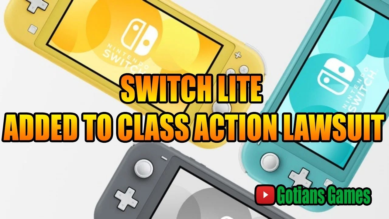 Nintendo Switch Lite Added to the JoyCon Drift Class Action Lawsuit