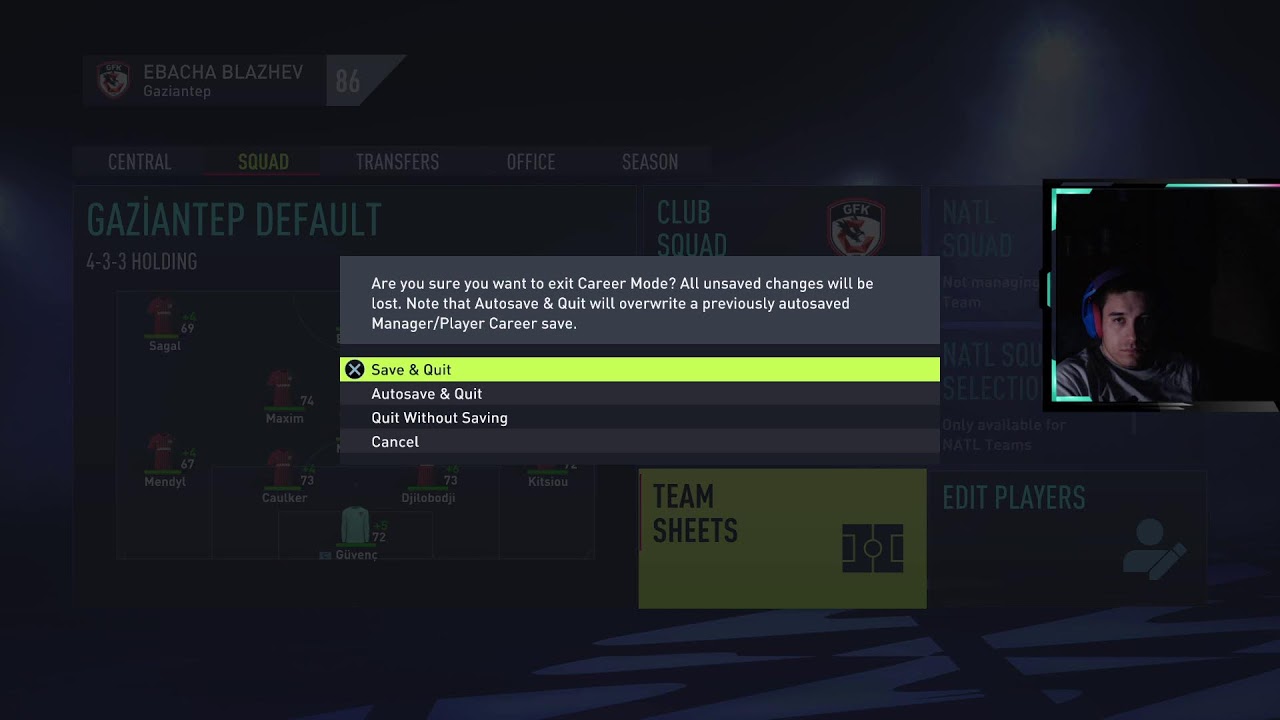 FIFA CAREER 22 НАЧАЛО!