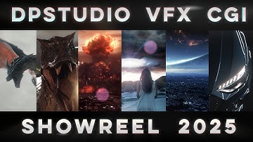 DPstudio VFX & CGI Showreel 2025 | Cinematic 3D Animation, FX & Compositing 🔥