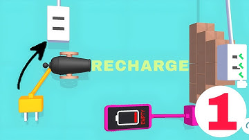 Recharge Please - Gameplay Walkthrough Part 1 - Level 1 to 10 ( Android, iOS )