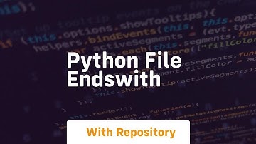 python file endswith