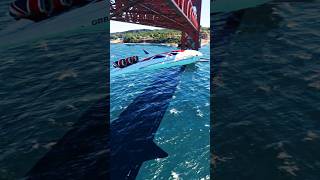 Blended-Wing-Body Aircraft (Fictional) Stunt in San Francisco in Microsoft Flight Simulator