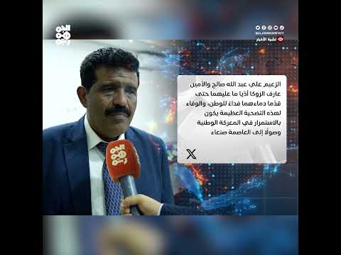 ناصر بجيل يشدد على مواصلة المقاومة الوطنية نحو صنعاء