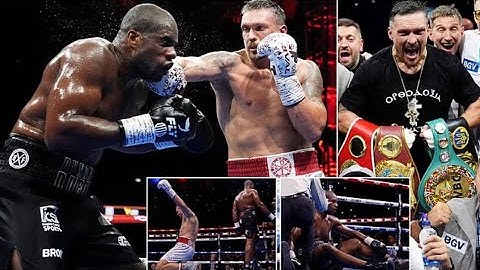 Usyk’s Knockout Masterclass: Wembley Stunned!