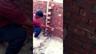 अच्छे मिस्त्री की पहचान ऐसे करना🧱🙏🏡#house #construction #work #brickwork #kushvahaconstruction
