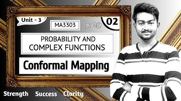Conformal Mapping in Tamil | Problem 2 | Probability and Complex Functions in Tamil | Unit 3 MA3303