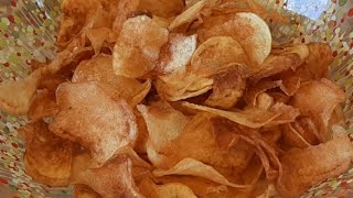 Готовим С Детьми Картофельные ЧИПСЫ!!! Cooking potato chips with children!