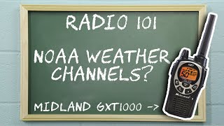 How to choose a weather channel for your two way radio | Radio 101