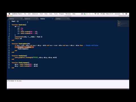 LÖVE(Love2d) Tutorial for Beginners #8: Score counter!
