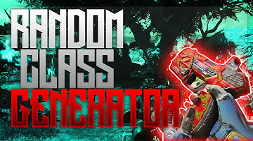 Random BO3 Class Generator "The Flaky Theory" | Black Ops 3