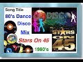 VA -  1980's Dance Disco Mix ~ Stars On 45 ~