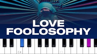 Jamiroquai - Love Foolosophy (piano tutorial)