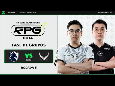 Fissure Playground #1 | Team Liquid vs Xtreme Gaming | Sistema Suíço Rodada 5 | Dota 2