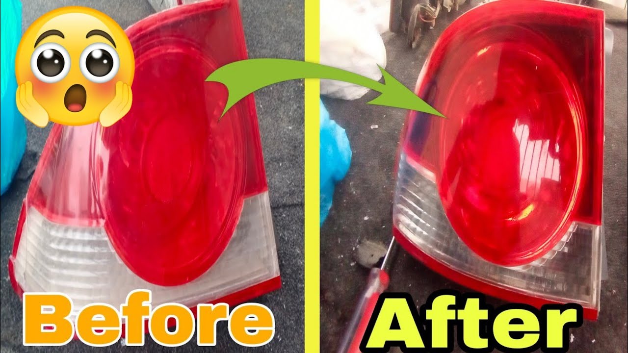 How to restore rear tail lights | How to restoration tail lamp | Tail lights repair