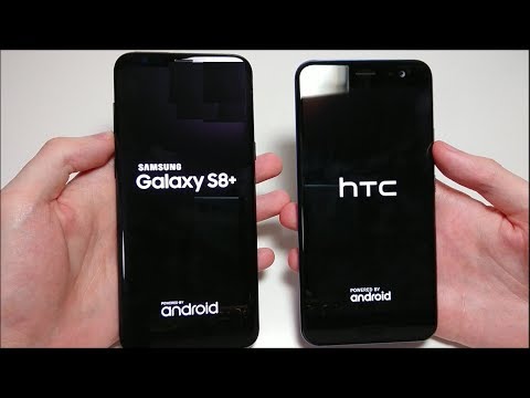 HTC U11 VS SAMSUNG GALAXY S8 PLUS SPEED TEST!
