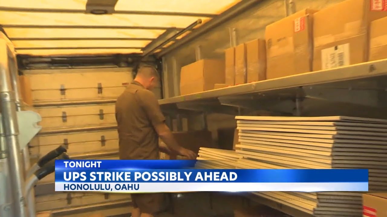 UPS workers could strike, with impacts looming for Hawaii businesses ...