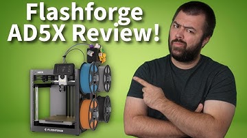 Flashforge AD5X Review! Best Budget Multicolor Printer? 
