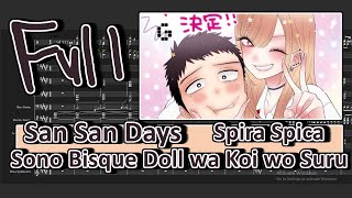 Sono Bisque Doll wa Koi wo Suru OP FULL『San San Days』by Spira Spica (Instrumental/Karaoke/カラオケ/器楽) screenshot 5