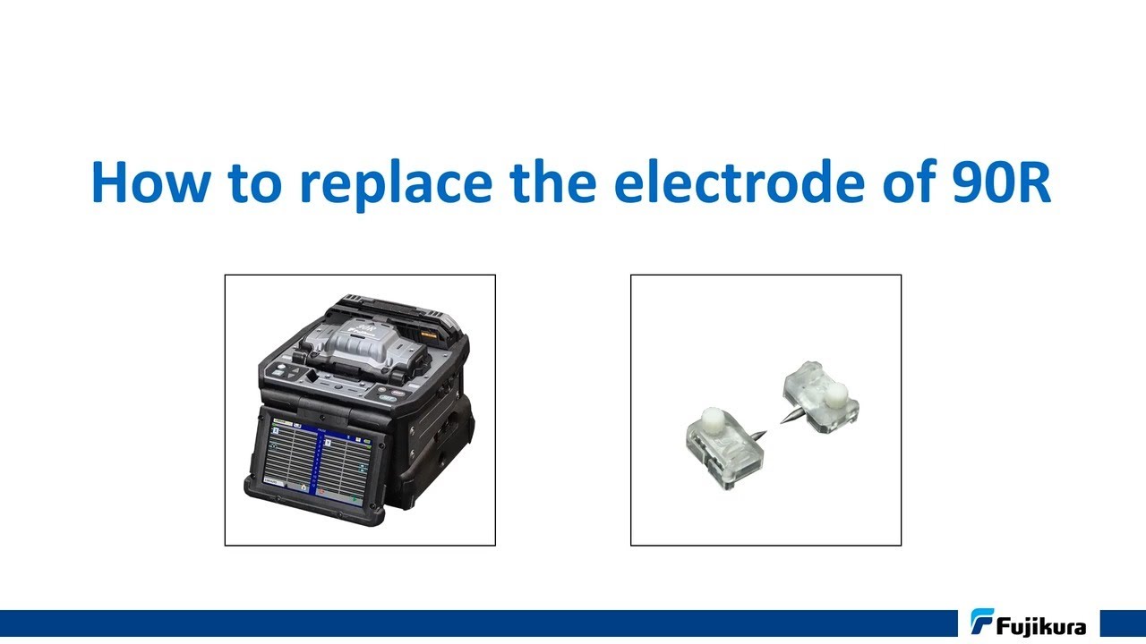 Fujikura 90R Electrode Replacement - YouTube
