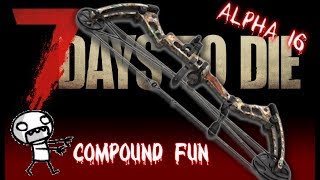 | 🔴 7 Days To Die - Compound Bow sniping, hunting, and fun.