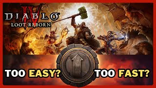Diablo 4: Season 4 | Is It Too Easy? Is Leveling Too Fast?