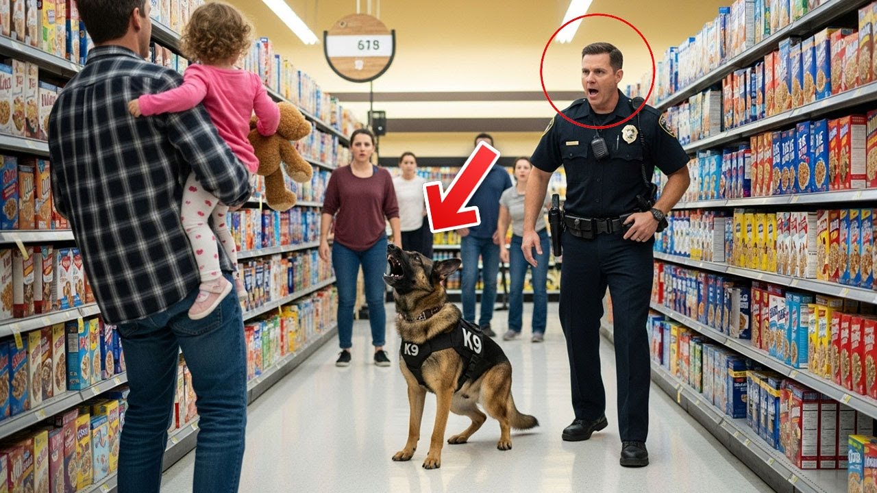 K9-Hund bellte einen Mann mit einem Kleinkind an – was er enthüllte, rettete 28 Kinder