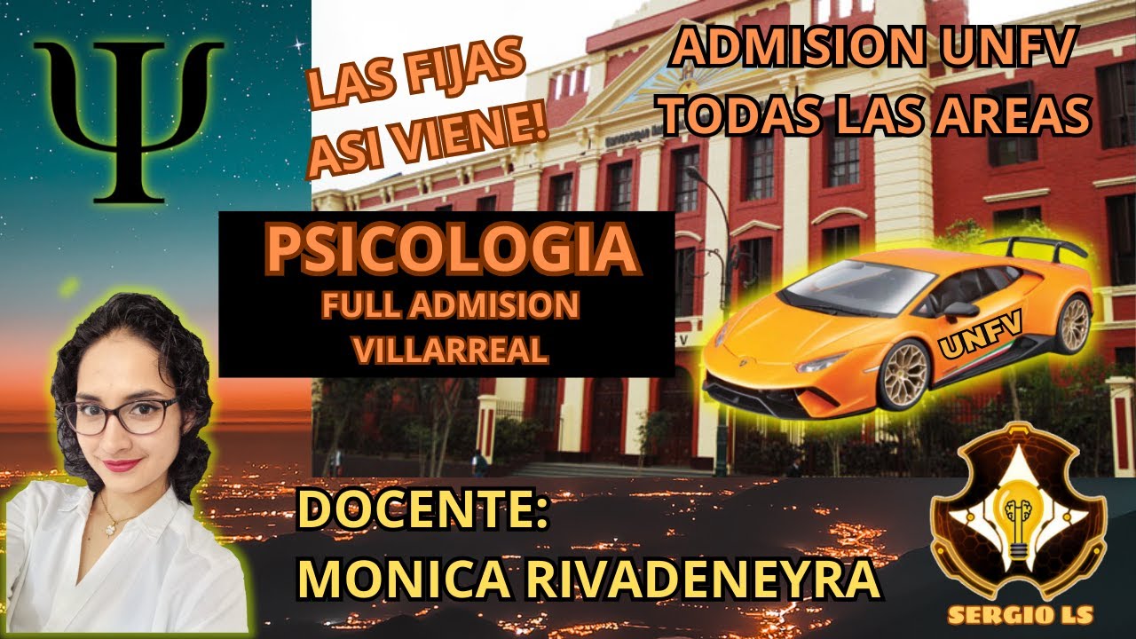 PSICOLOGIA RESOLUCION DE EXAMENES DE ADMISION VILLARREAL 2025 FULL FIJAS
