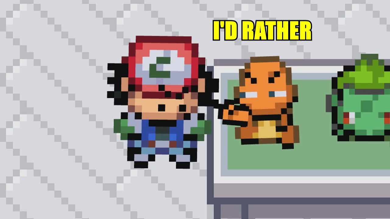 How did Prof Oak even find the starter Pokemon