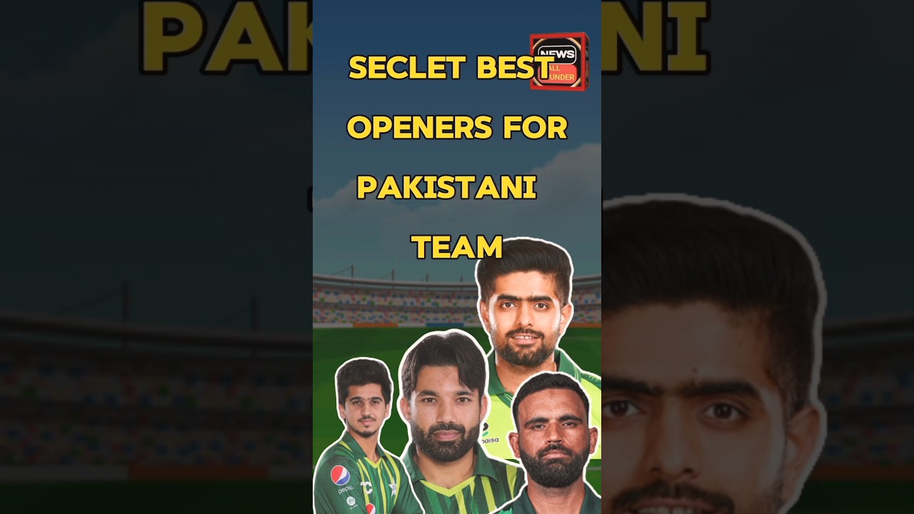 PAK: Openers vs NZ 😱🔥