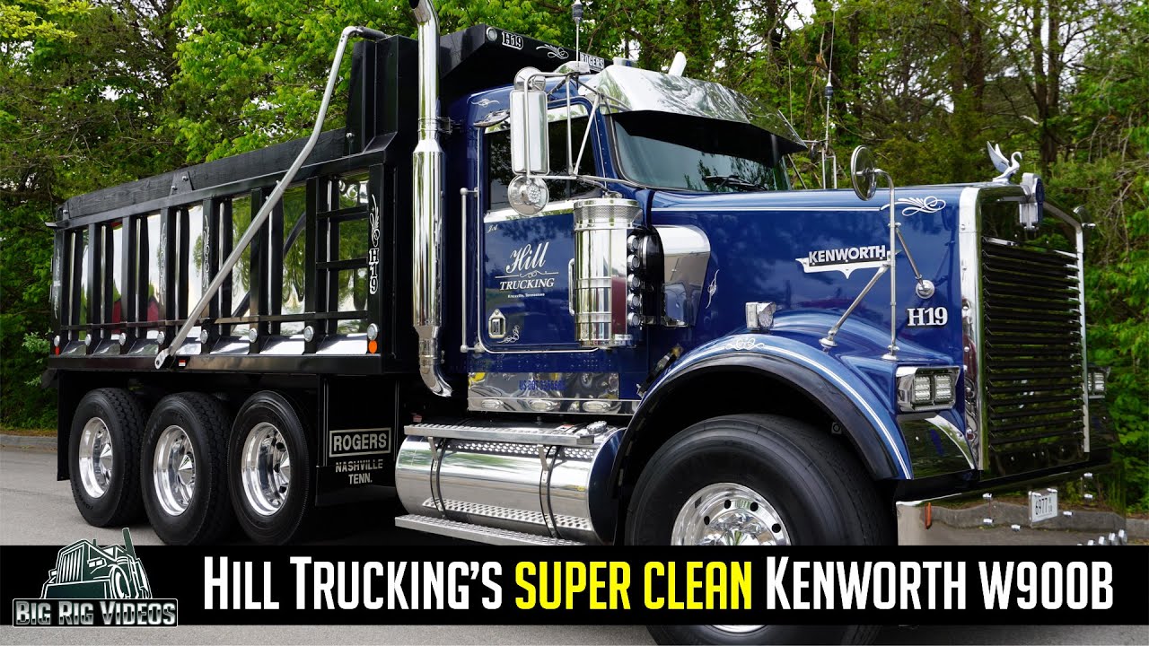 Hill Trucking's 2004 Kenworth W900B Dump Truck YouTube