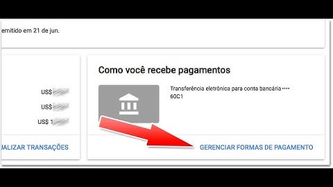 como adicionar forma de pagamento no adsense codigo swift e iban