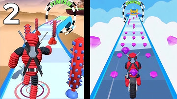 Rope Man Run Android Gameplay - Part 2 Walkthrough