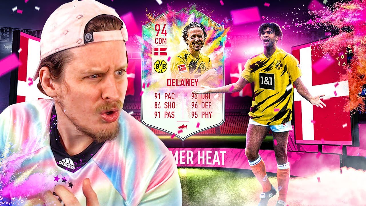 THE MOST INSANE UPGRADE?!! 94 SUMMER HEAT DELANEY PLAYER REVIEW! FIFA 20 Ultimate Team