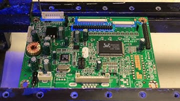 Dam and fill Protecting PCB components #shorts