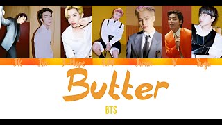 BTS Butter Lyrics (Color Coded Lyrics)