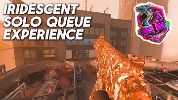The Iridescent SOLO QUEUE Experience in MW3 Ranked Play