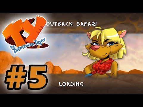 Прохождение Ty the Tasmanian Tiger (PS2, перевод) - #5 - Газуй, бычара!