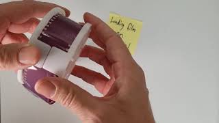 Loading Film On A Plastic Developing Reel