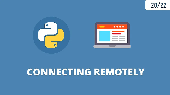 Python Network Programming 15 - Connecting to a Computer Remotely ( Socket Programming )